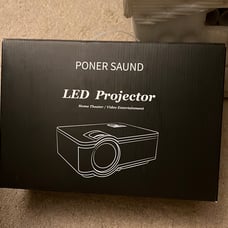 Brand new poner saund projector