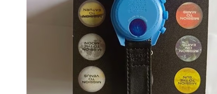 Swatch x Omega Moonswatch Speedmaster Mission To Neptune
