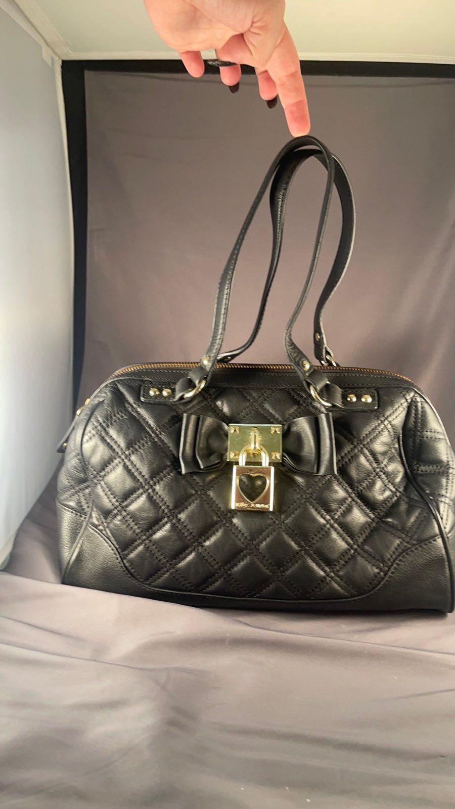 Betsey Johnson Leather Satchel Bag