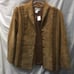 Coldwater creek vintage leather jacket l