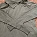 Eva Mendez small sage green button down sweater