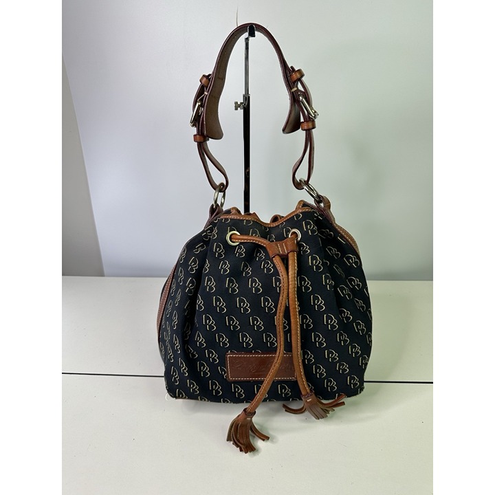 Dooney & Bourke Blakely Tasha Drawstring Bucket Bag Black
