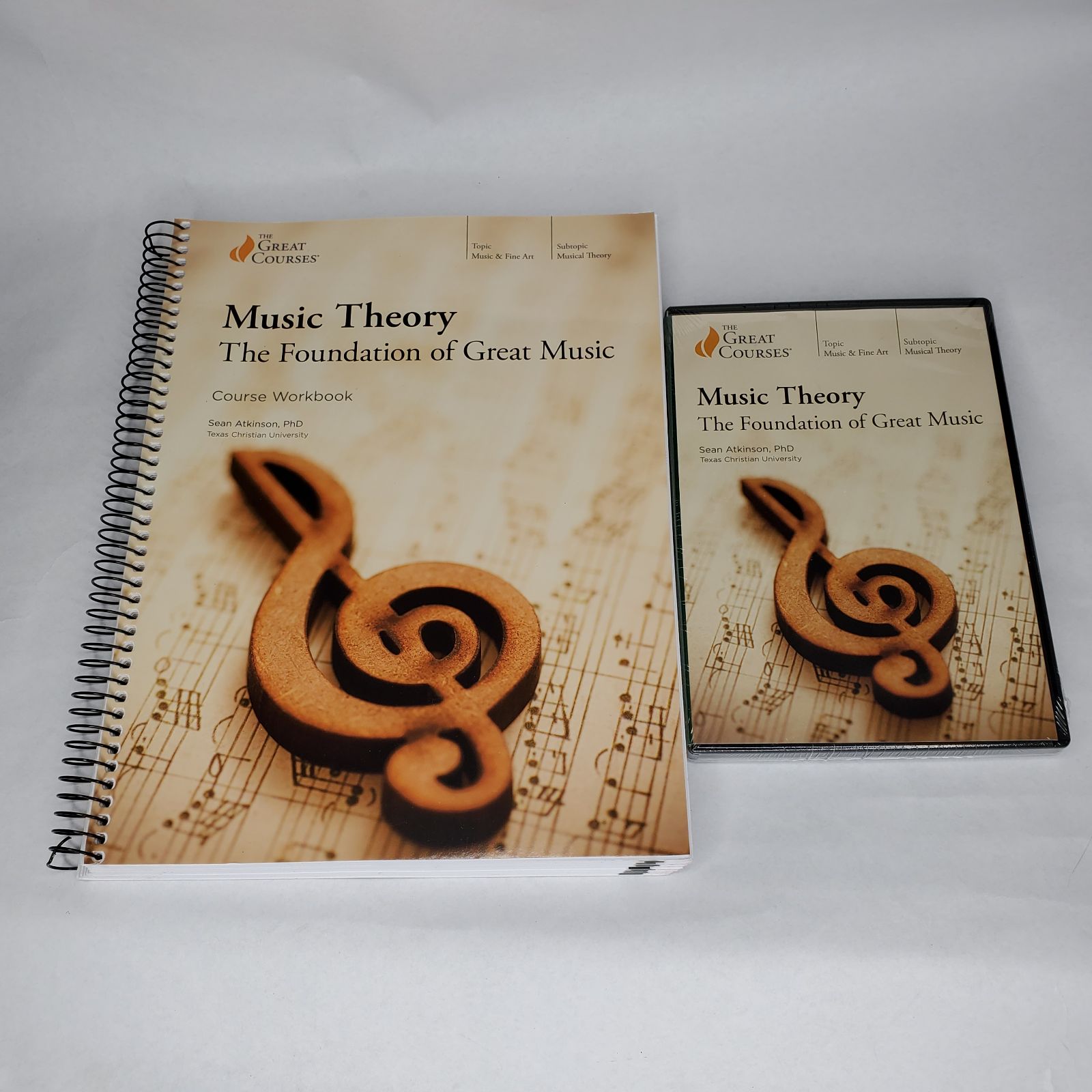 Great Courses DVD Music Theory Foundation of Great Music + Learning Workbook