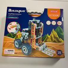 HANYE STEAM Build & Play 12 Models in One Stem Kit (152 Pieces)