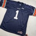 Auburn Tigers Under Armour Jersey Mens XL Navy College Football NCAA Mesh #1 NEW
