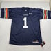 Auburn Tigers Under Armour Jersey Mens XL Navy College Football NCAA Mesh #1 NEW