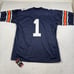 Auburn Tigers Under Armour Jersey Mens XL Navy College Football NCAA Mesh #1 NEW