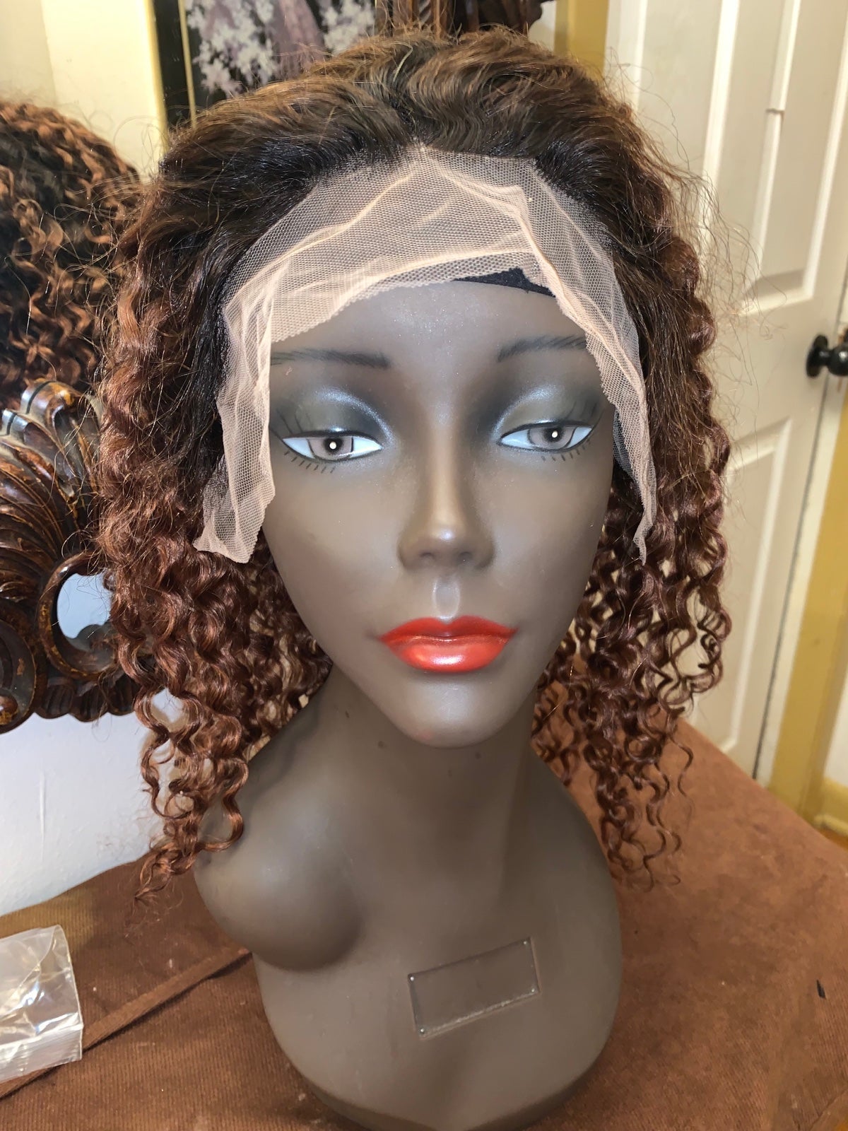 Sale-human hair wig curly