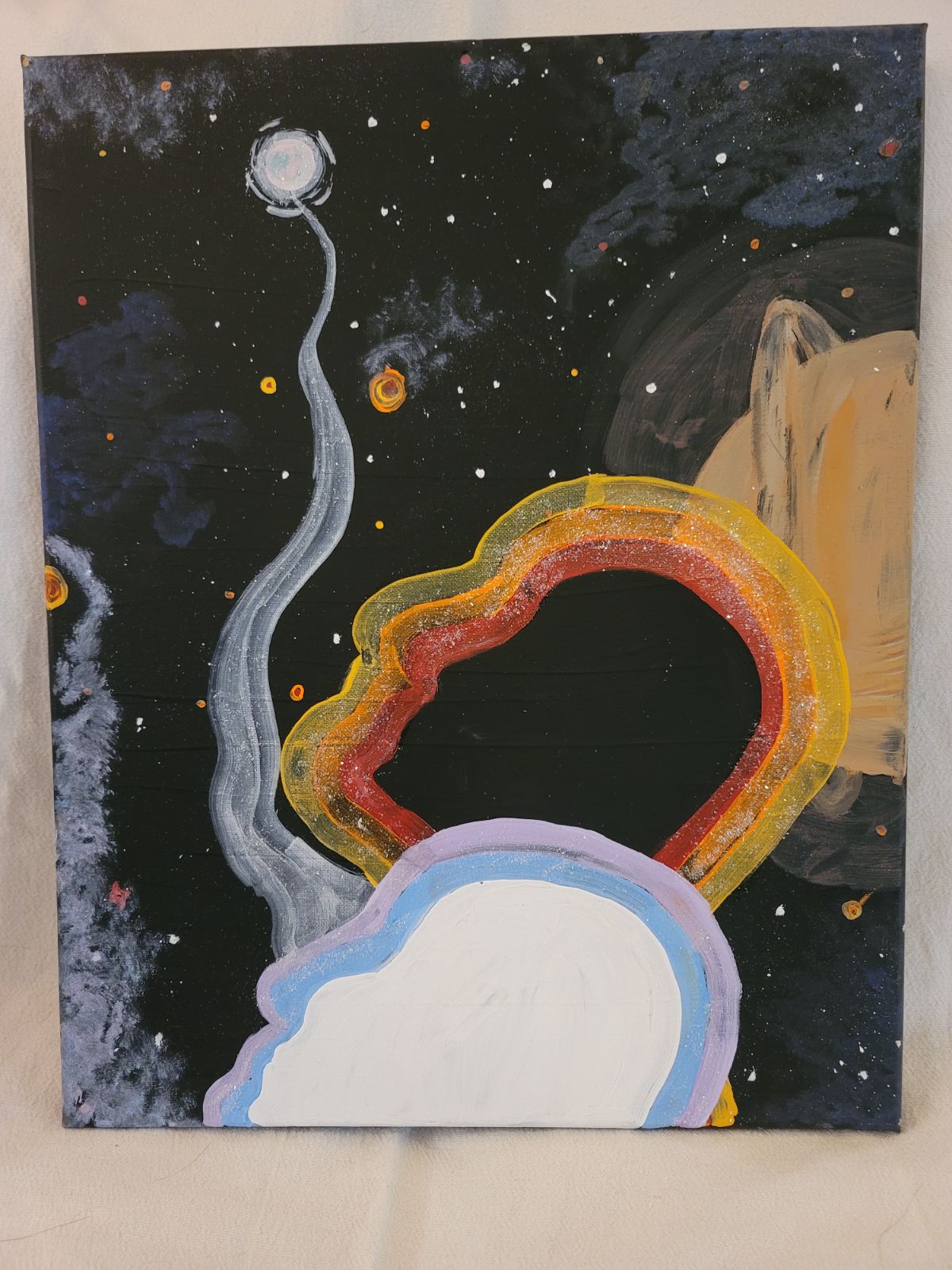 Going Home painting