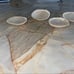 Set of 5 Gorgeous Stylish Modern Seashell Candles