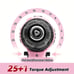 12V Pink Cordless Drill Driver Set, Electric Drill, Various Speed-BJIY78092