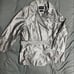EMPORIO ARMANI Silver Trench Coat