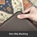 Farmhouse Kitchen Mats,Anti Fatigue Kitchen Rugs Sets of 2, Non Slip Waterproof