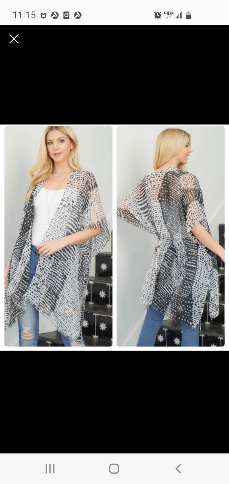 BOHO Kimono top