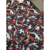 NWT G/Fore Palm Fronds Tech Pique Slim Fit Golf Polo Shirt Blue Red XXL 120