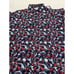 NWT G/Fore Palm Fronds Tech Pique Slim Fit Golf Polo Shirt Blue Red XXL 120