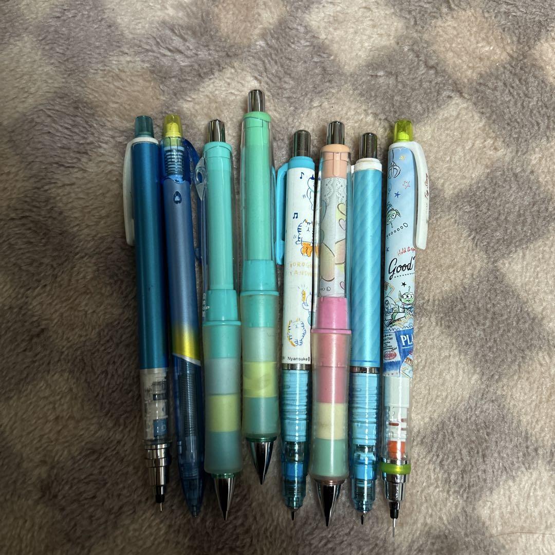 8-Piece Colorful Character Sharp Pencil Set