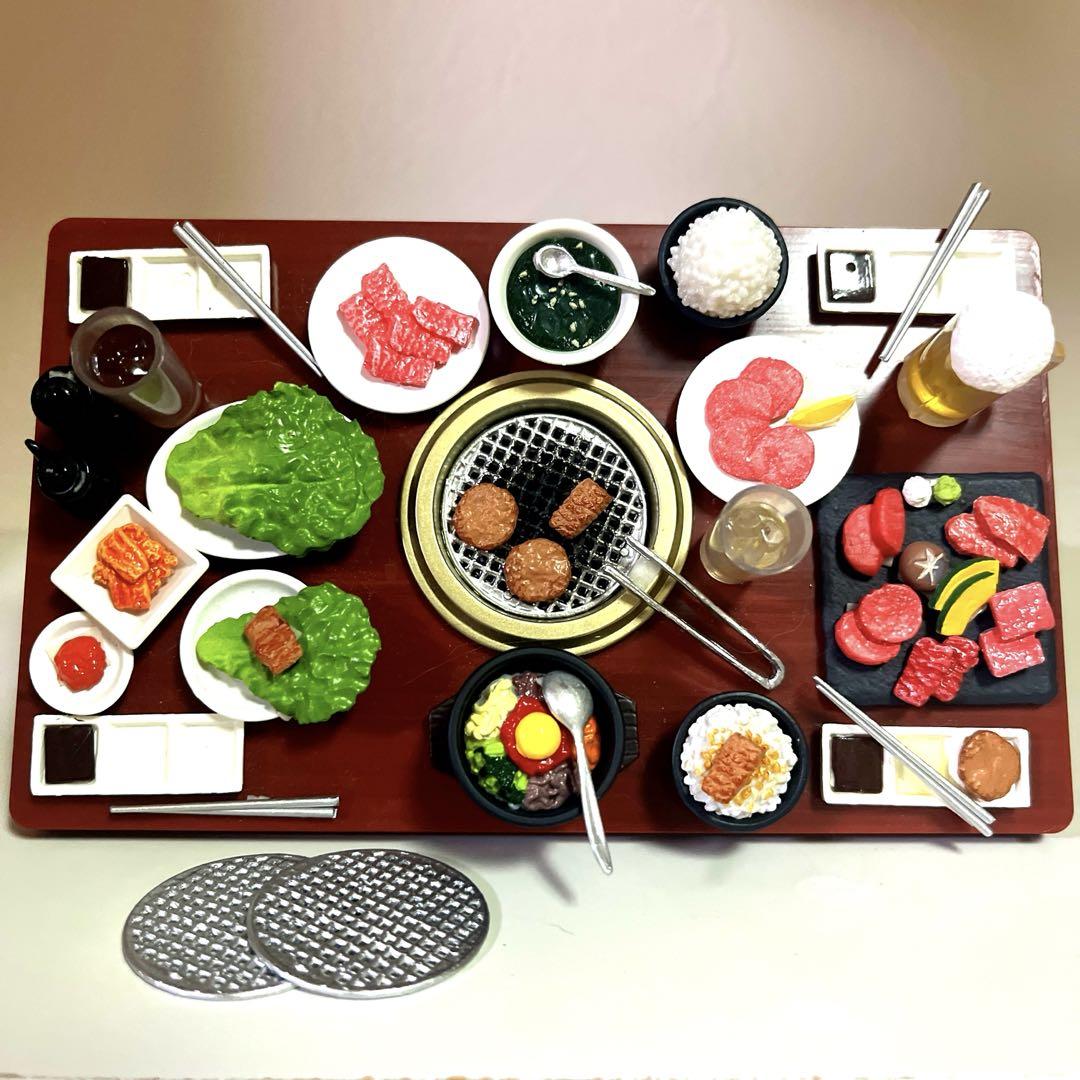 Re-ment Today is Yakiniku! Jyu-Jyu-En First Edition with Stone Bowl Bibimbap