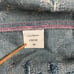 Lili Nucci Vintage Frilly Fairycore Embellished Chiffon Lace Sleeve Denim Jacket