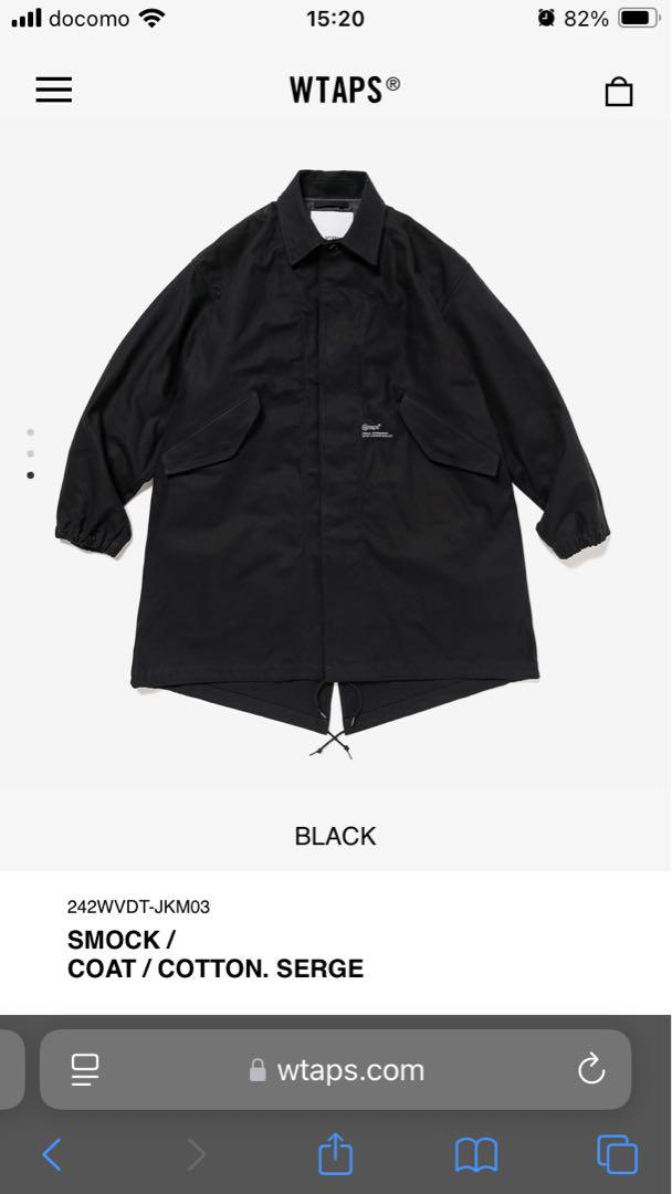 WTAPS Jacket SMOCK / COAT / COTTON. SERGE