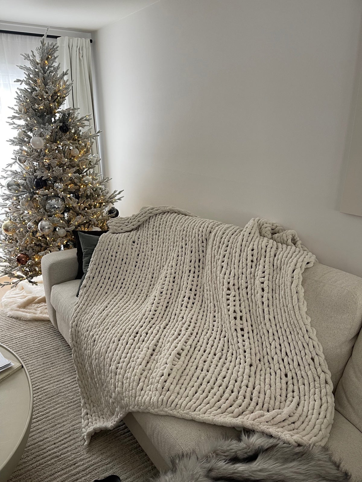 Handmade Knit Blanket