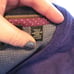 Ted Baker V-Neck Sweater Pullover Long Sleeve Casual Top Blue 6 Merino Wool