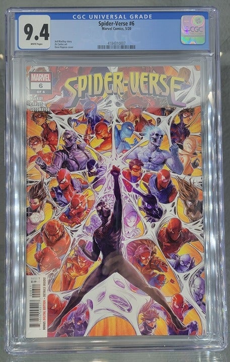 SPIDER-VERSE #6 CGC 9.4