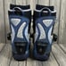 Ride Vapor Snowboard Boots Women Sz 8 Metal Cleats Lace Up Buckle Winter