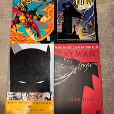 Batman TPB Lot: Gotham By Gaslight, Sword Of Azrael, Year One, Dark Knight Retur