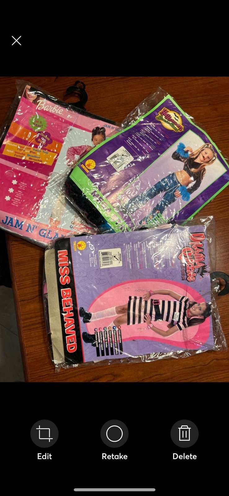 Mega Star, Miss Behaved & Jam N Glam child costume