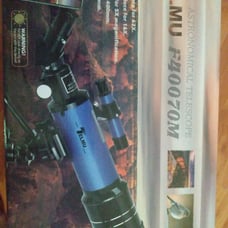 What I'm selling here is a telescope