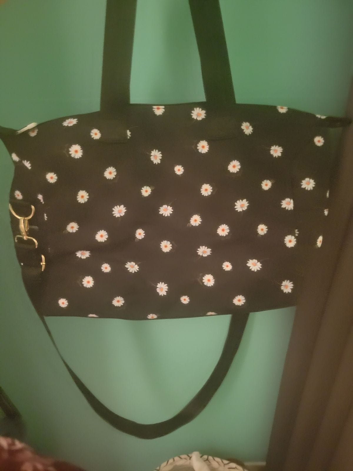 Alice and Olivia daisy duffel bag