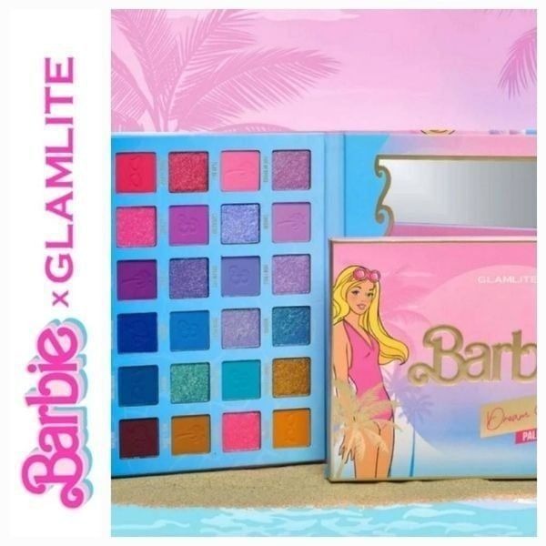 Glamlite X Barbie Ocean Summer Palette