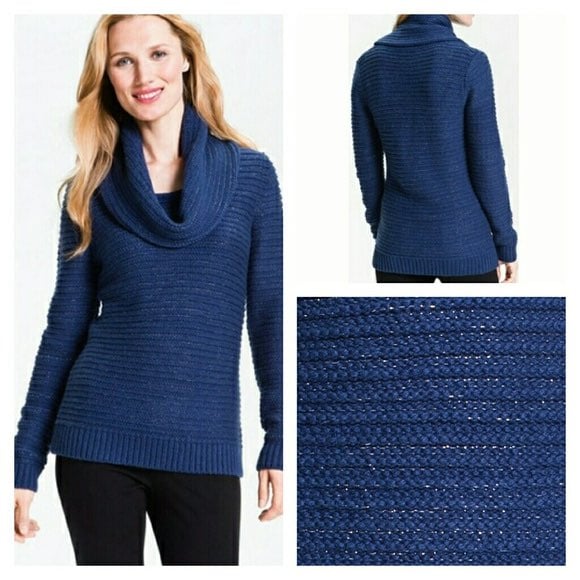 Classiques Entier Knit Cowl Neck Sweater