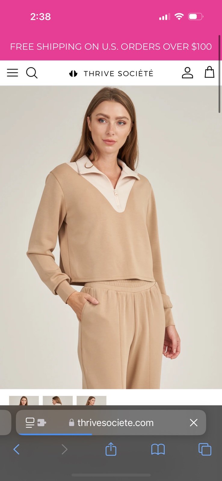 Thrive Societe sweat set