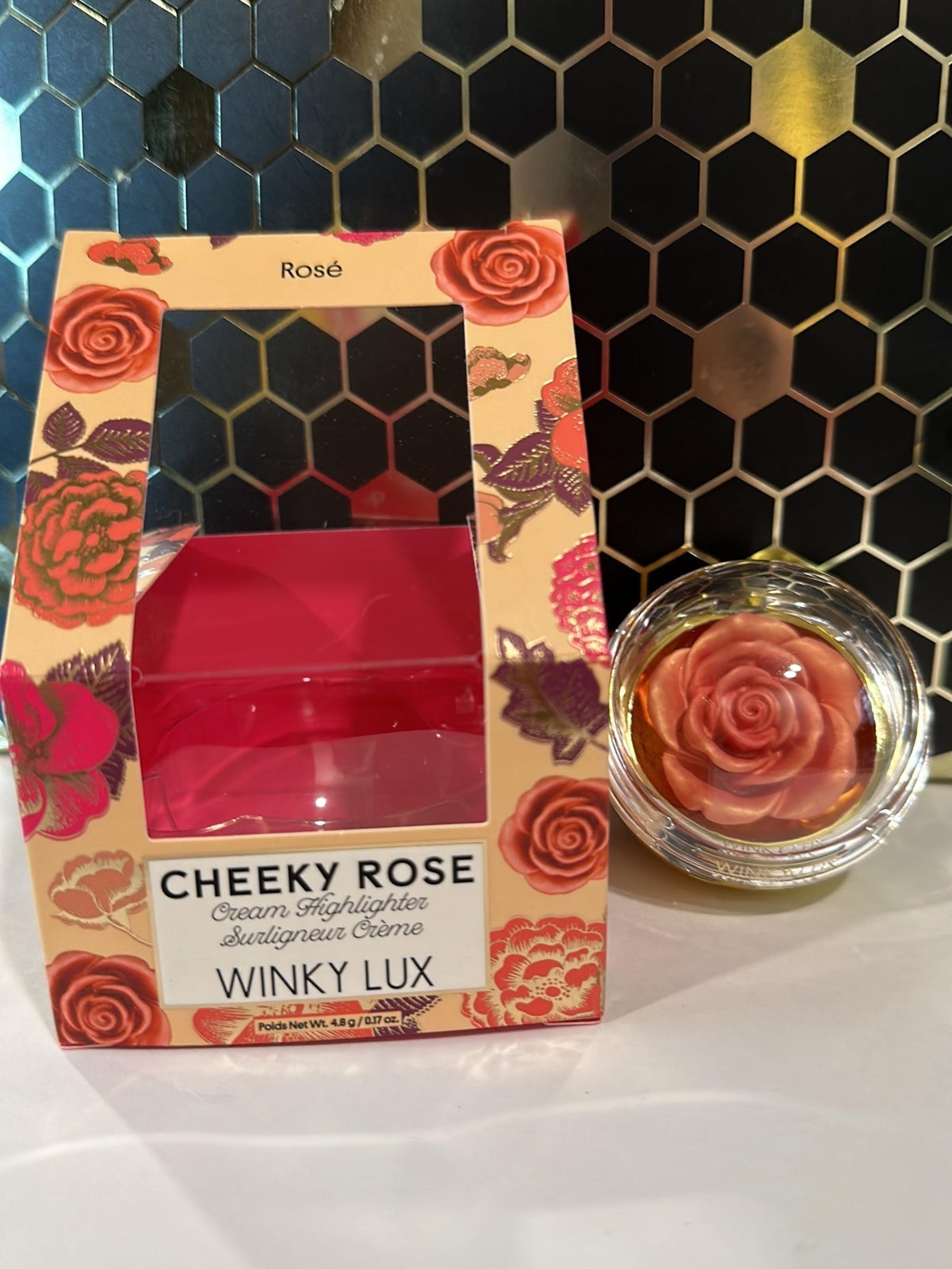 Winky lux cheeky rose highlight Rose