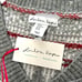 NWT London Kaye Gray Fair Isle Holiday Sweater Vest - XL
