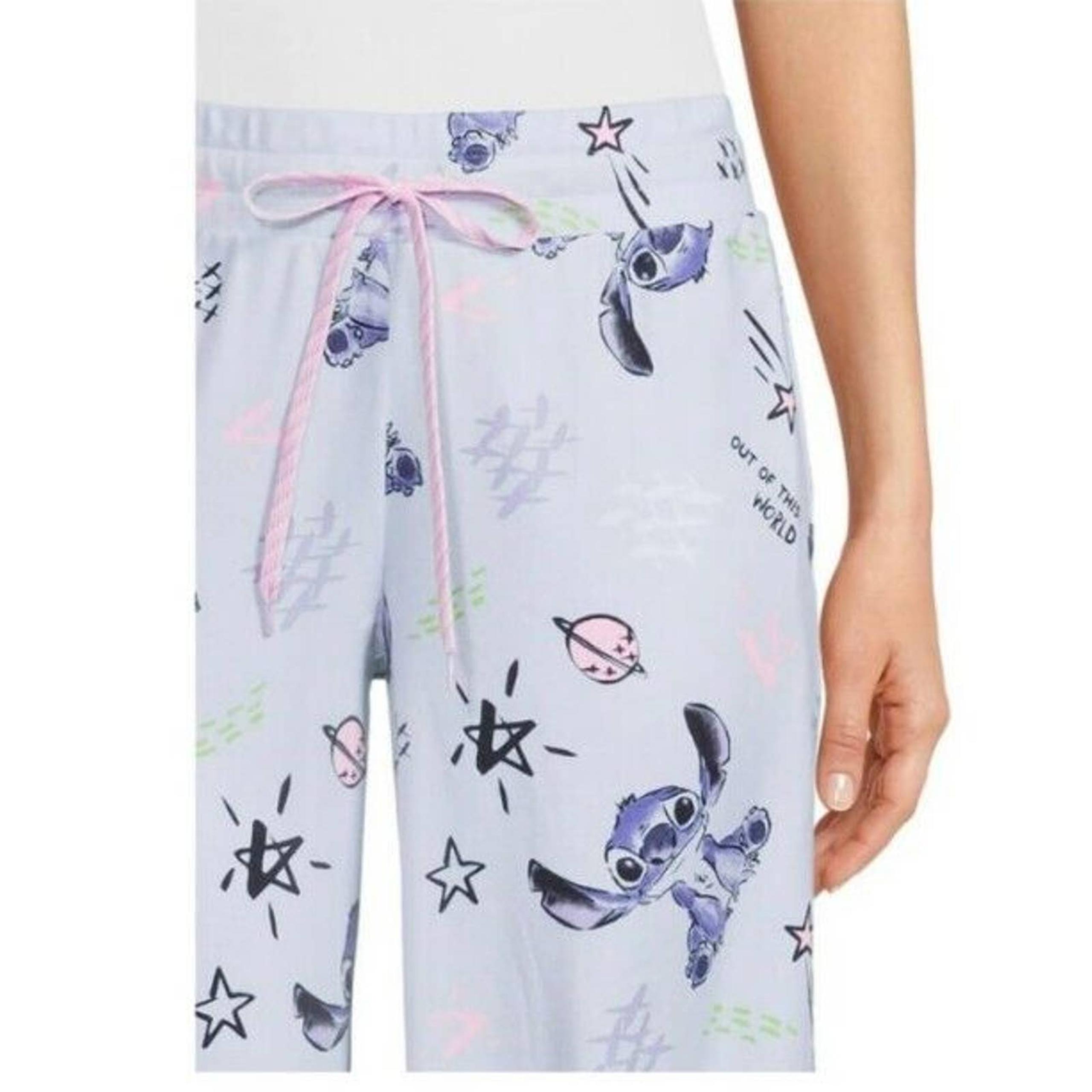 Disney Lilo and Stitch 3X 22w 24w Women’s Plus Sleep Pajama Pants Pockets New