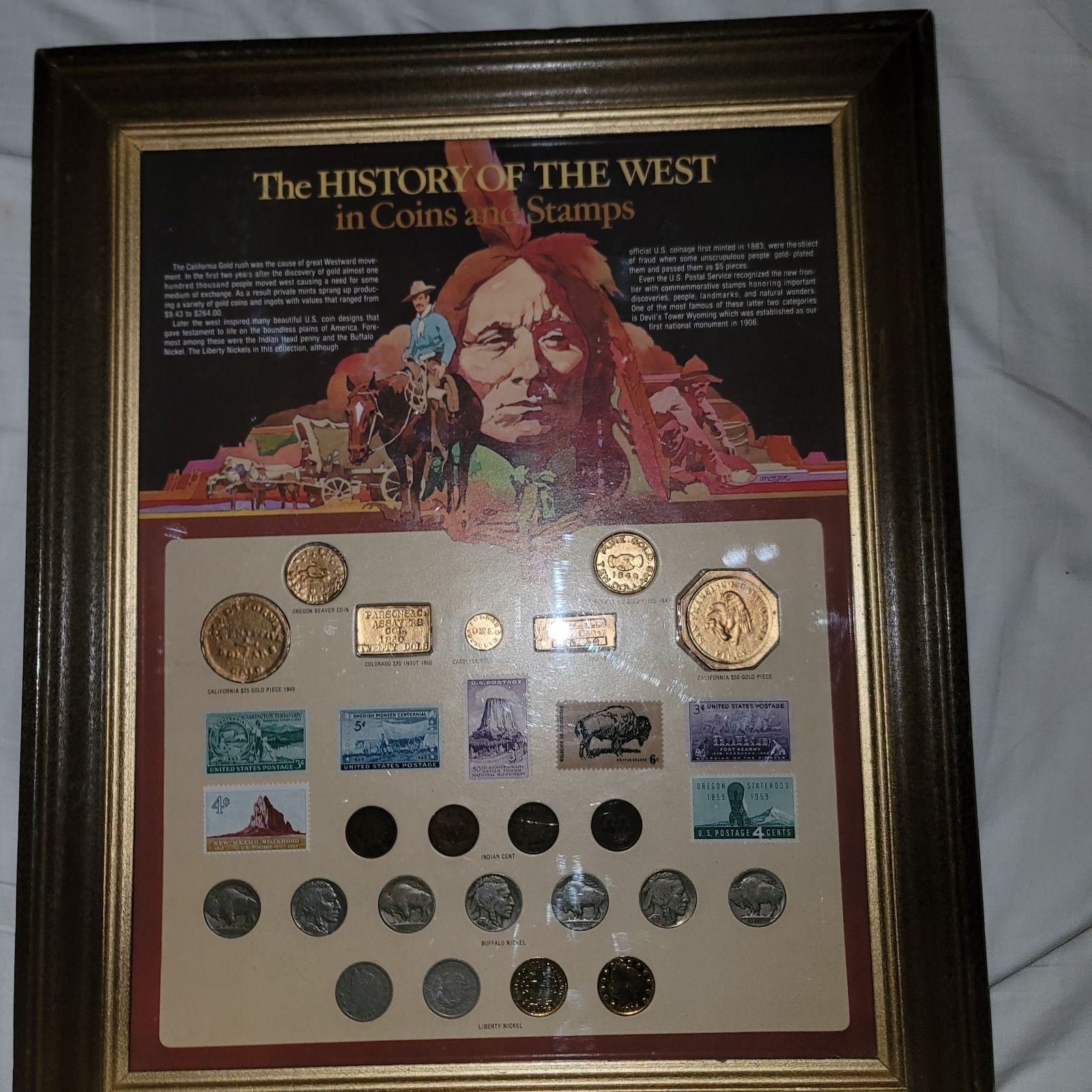 The history of the west coin set