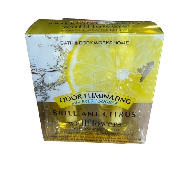 Bath and Body Works New Brilliant Citrus Odor Eliminating Wallflowers Home Fragr