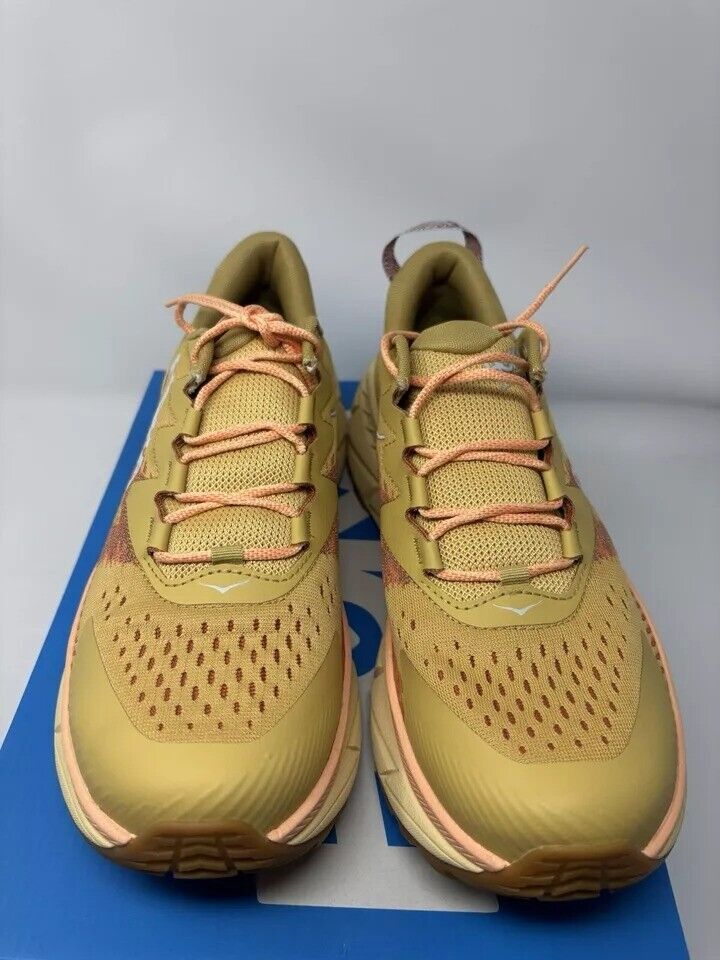 Hoka Size 10.5D One One Skyline Float X Brown Pollen Hiking Shoes 114160-FLX