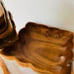 Vintage Wood Salad Bowl Set