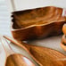 Vintage Wood Salad Bowl Set