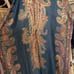 TravelSmith Shawl, Wrap, Scarf ,Gold Metallic Yarn, Green,Rust 80 x30 NWOT
