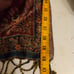 TravelSmith Shawl, Wrap, Scarf ,Gold Metallic Yarn, Green,Rust 80 x30 NWOT