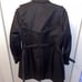 Burberry black trench coat