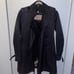 Burberry black trench coat