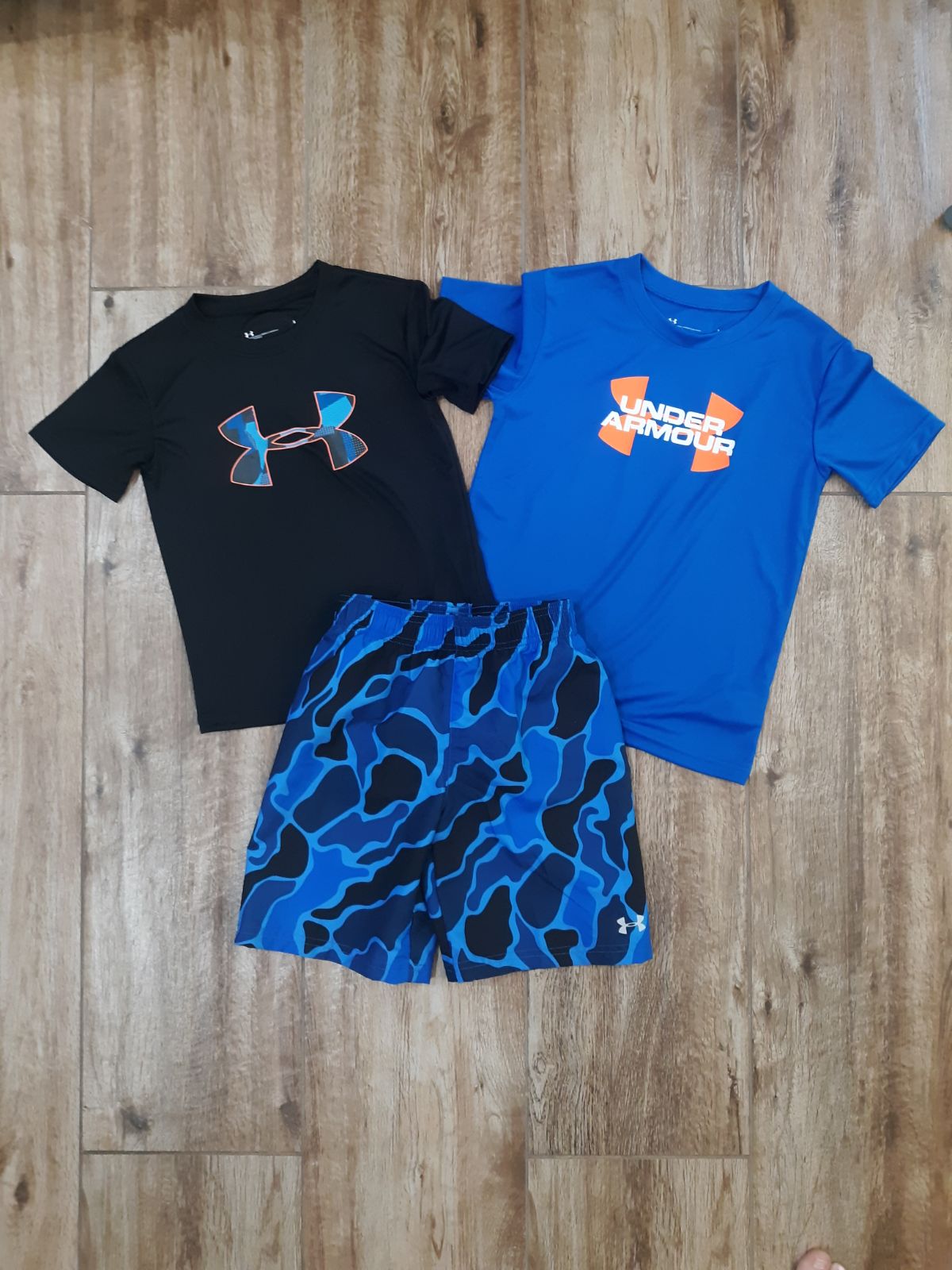 New UA Size 6 Swim Trunks Shirts Shorts
