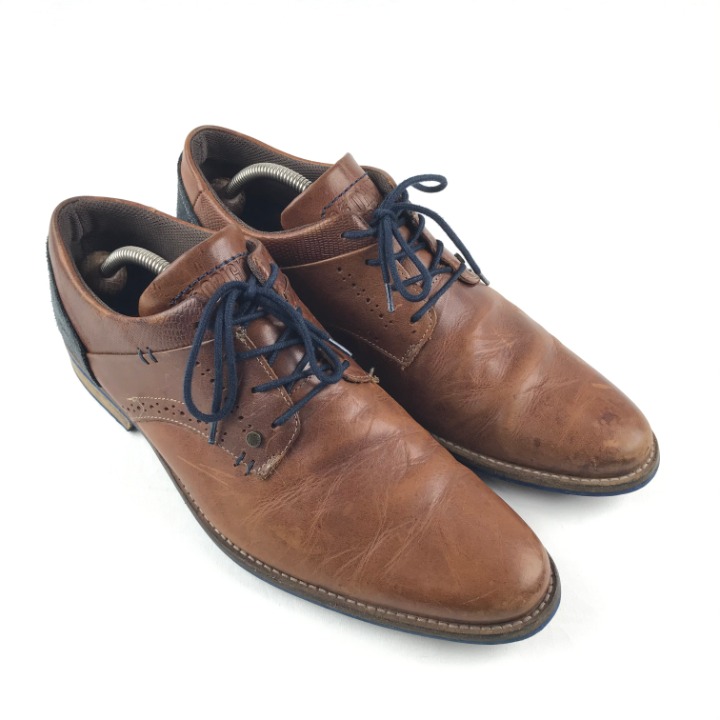 Bull Boxer Luxos Brown Oxford Leather 10