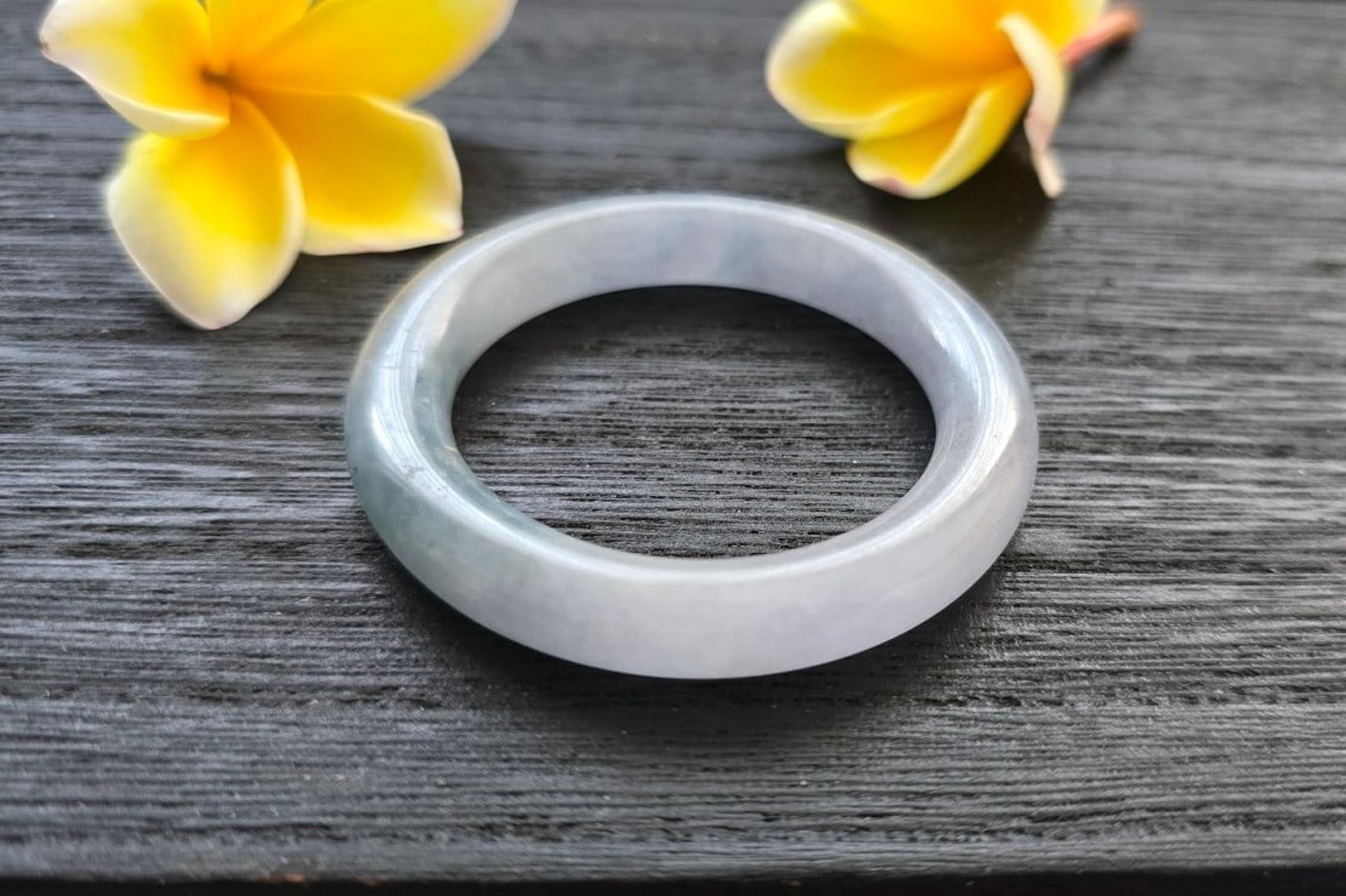 Burma jade baby bangle 39mm